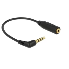   Delock Jack 3.5 4 pin apa - Jack 2.5 anya 3 pin átalakító (65673)