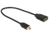 Delock HDMI - micro HDMI 2.0 4K átalakító (65687)