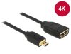 Delock HDMI - micro HDMI 2.0 4K átalakító (65687)