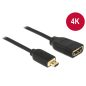 Delock HDMI - micro HDMI 2.0 4K átalakító (65687)