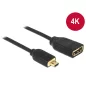 Delock HDMI - micro HDMI 2.0 4K átalakító (65687)