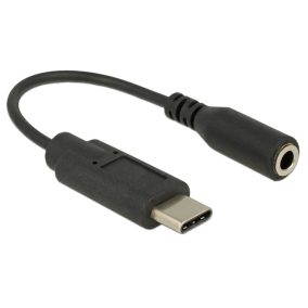 Delock USB C apa - 3-5 Jack anya audio adapter (65842)