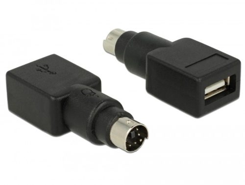 Delock USB - PS/2 adapter USB billentyűzethez, egérhez (65898)
