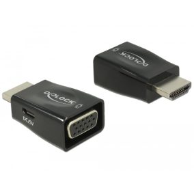 Delock Aktív HDMI - VGA átalakító adapter (65902)