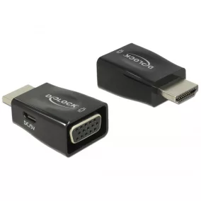 Delock Aktív HDMI - VGA átalakító adapter (65902)
