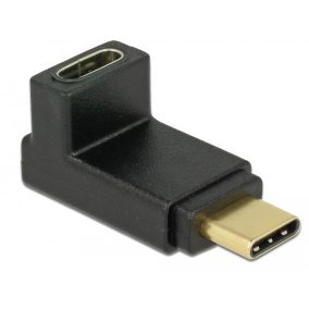 Delock USB 3.1 GEN 2 USB C 90 fokos adapter (65914)