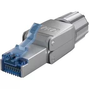   Goobay szerszám nélkül szerelhető Cat6A S/FTP csatlakozó (65939)