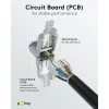 Goobay szerszám nélkül szerelhető Cat6A S/FTP csatlakozó (65939)
