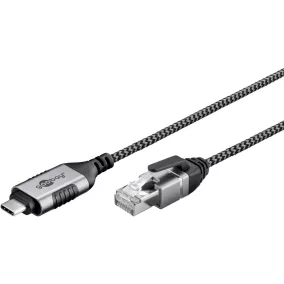 Goobay USB-C - RJ45 Gigabit ethernet kábel 1.5m (74402)