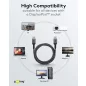 Goobay DisplayPort 2.1 16K 60Hz kábel 3m (75686)