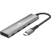 Goobay Slim 5 portos USB-C hub HDMI, 100 W PD, 5Gbit/s (76564)