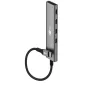 Goobay Slim 5 portos USB-C hub HDMI, 100 W PD, 5Gbit/s (76564)