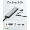 Goobay Slim 5 portos USB-C hub HDMI, 100 W PD, 5Gbit/s (76564)