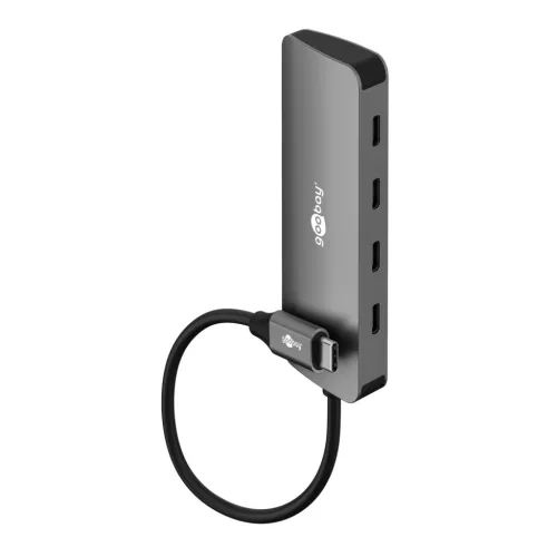 Goobay Slim 4 portos USB-C hub 10 Gbit/s (76565)