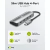 Goobay Slim 4 portos USB-C hub 10 Gbit/s (76565)