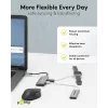 Goobay Slim 4 portos USB-C hub 10 Gbit/s (76565)