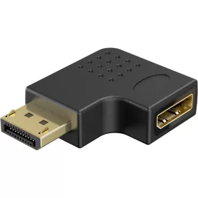 Goobay DisplayPort 2.1 jobbos adapter 8K 144Hz (77131)