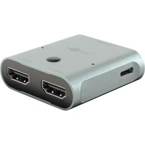 Goobay HDMI 2.1 8K 60Hz kapcsoló 2 portos (77791)