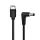 Goobay USB-C - DC 5.5x2.5mm 5V 3A 15W 90 fokos kábel 0.5m (78968)