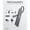 Goobay Slim 4 portos USB-C hub, 2× USB-C + 2× USB-A, 5 Gbit/s (79159)