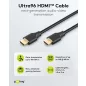 Goobay Ultra96 HDMI 2.2 16K 60Hz kábel 1.5m (80092)