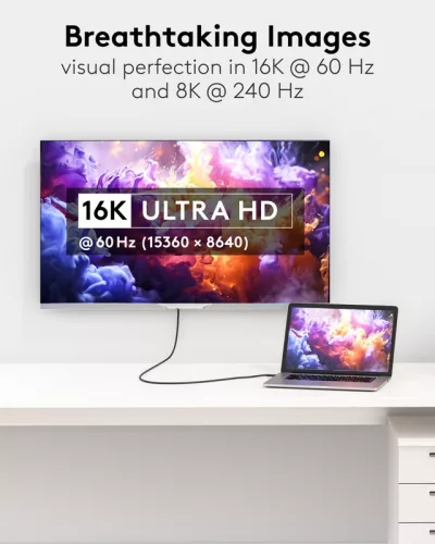 Goobay Ultra96 HDMI 2.2 16K 60Hz kábel 2m (80094)