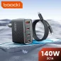   Toocki USB + 3db USB C 140W gyorstöltő adapter + USB C kábel (80140502)