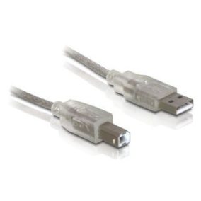   Delock USB 2.0 AM-BM nyomtató kábel 0.5m zajszűrős (82057)