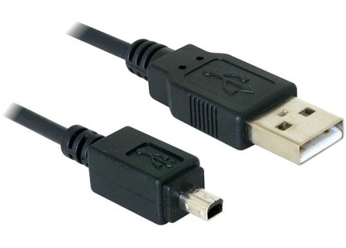 Delock USB 2.0 fényképezőgép kábel 4 tűs Olympus 1.5m (82113)