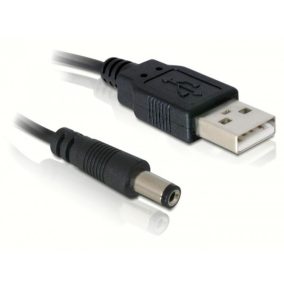 Delock USB - 5V DC 5.4x2.0 kábel, 1m (82197)