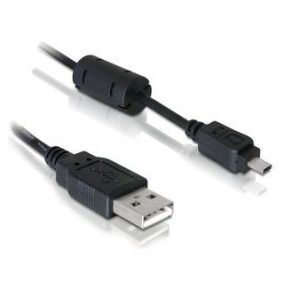   Delock USB 2.0 fényképezőgép kábel 8 tűs Nikon 1.8m (82414)