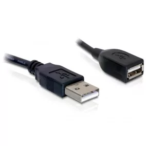 Delock USB 2.0 hosszabbító kábel 0.15m (82457)