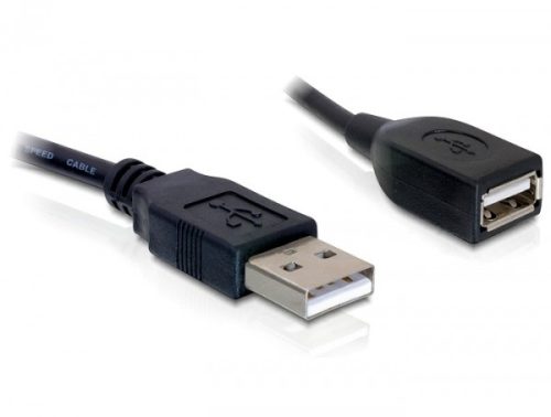 Delock USB 2.0 hosszabbító kábel 0.15m (82457)