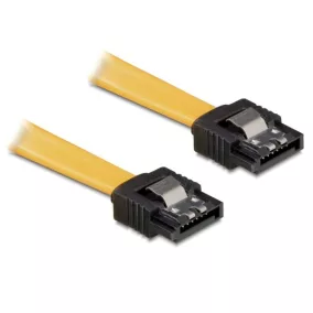Delock SATA 2 20cm adatkábel zárral (82476)