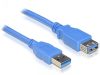 Delock USB 3.0 AM-AF hosszabbító kábel 1m (82538)