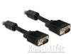 Delock duplán árnyékolt VGA D-sub monitor kábel M/M 10m (82560)