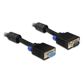 Delock VGA hosszabbító kábel M/F 5m (82566)