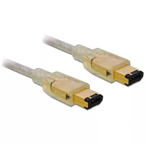Delock FireWire 6 tűs - 6 tűs kábel 2m (82574)