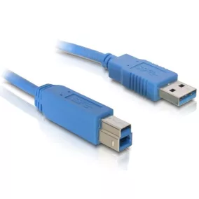 Delock USB 3.0 A-B kábel 1m (82580)