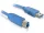 Delock USB 3.0 A-B kábel 1m (82580)