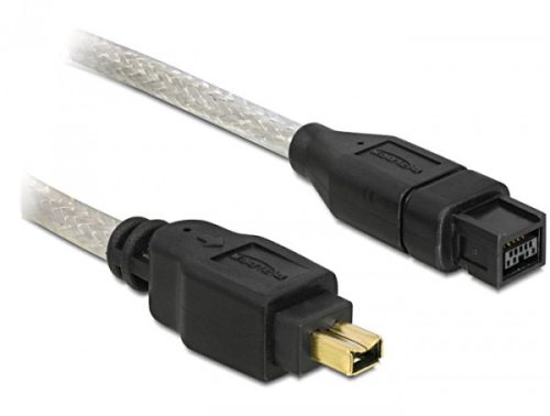 Delock firewire 9 pin - 4 pin kábel, 2m (82589)