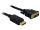 Delock Displayport 1.1 - DVI-D 24+1 kábel 1m (82590)