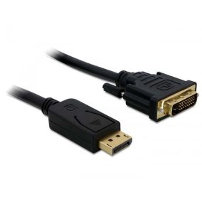 Delock Displayport 1.1 - DVI 24+1 kábel 5m (82593)