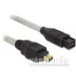 Delock FireWire 9 tűs - 4 tűs kábel, 3m (82594)