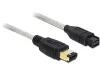 Delock FireWire 9 tűs - 6 tűs kábel, 2m (82596)