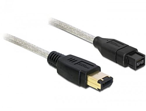 Delock firewire 9 pin - 6 pin kábel, 2m (82596)
