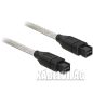 Delock firewire 9 pin - 9 pin kábel, 1m (82598)