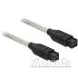 Delock firewire 9 pin - 9 pin kábel, 1m (82598)