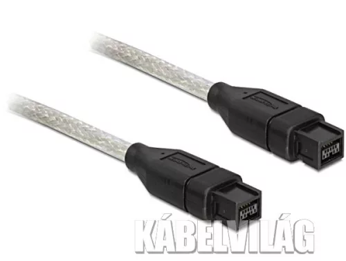 Delock firewire 9 pin - 9 pin kábel, 3m (82600)