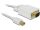 Delock mini Displayport 1.1 - VGA kábel 1m (82639)